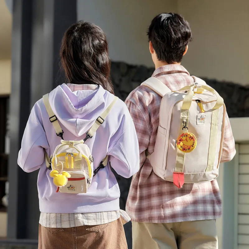 SEM/R Disney Collaboration Fabric Backpack Unisex Multicolor-5