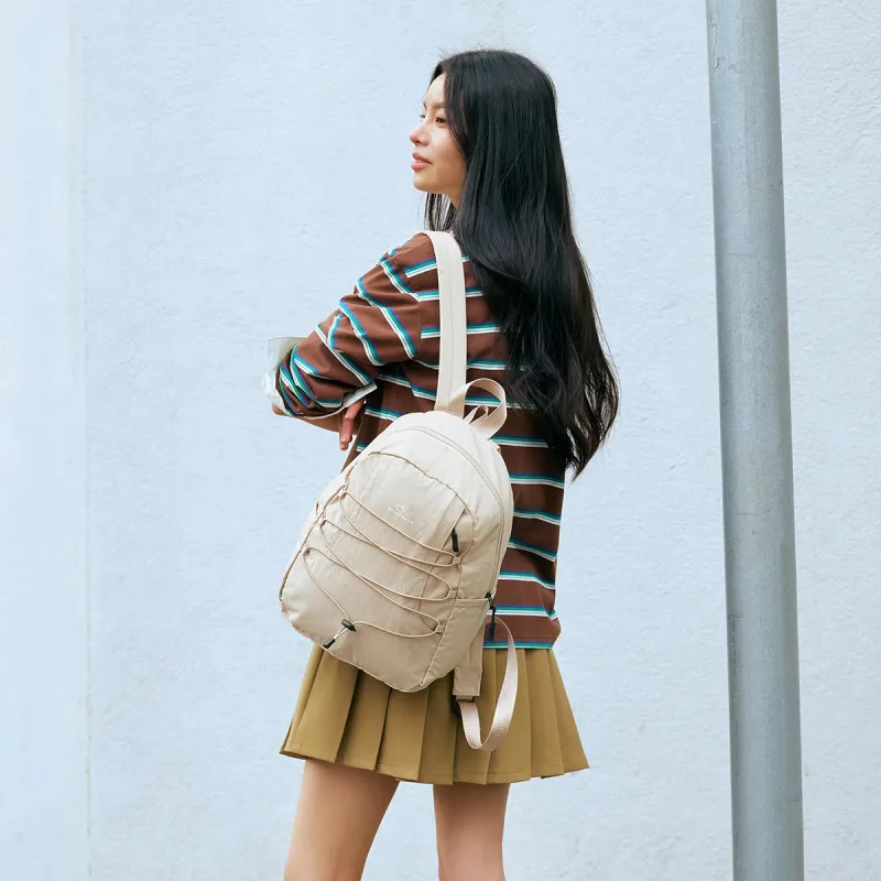 SEM/R Fabric Backpack Medium Size Unisex Multicolor-2