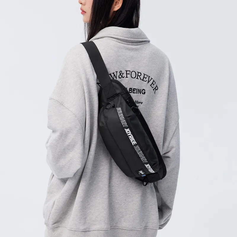 SEM/R Large Capacity Fabric Sling Bag Fanny Pack Small Size Unisex-17