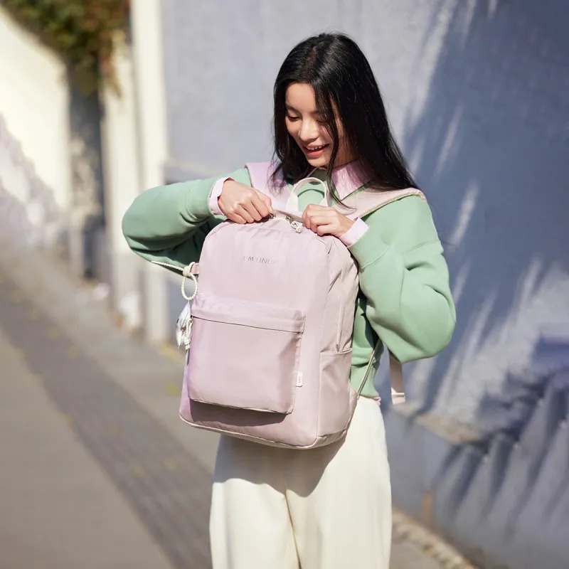 SEM/R Fabric Backpacks Backpack Regular Unisex Multicolor-3