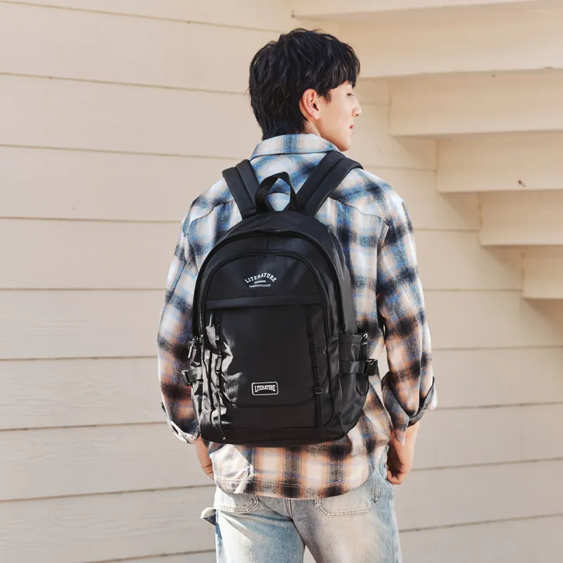 SEM/R Nylon Backpack Regular Unisex Multicolor-9