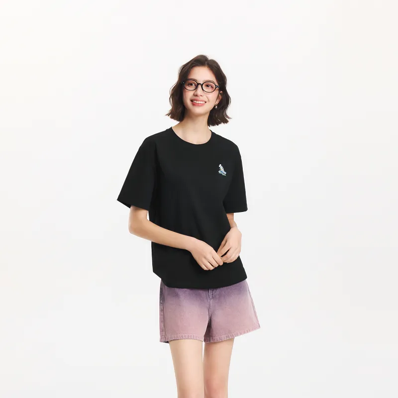 SEM/R x Disney Cooling Sensation Technology 25SS Regular T Shirt Women's Multicolor-20
