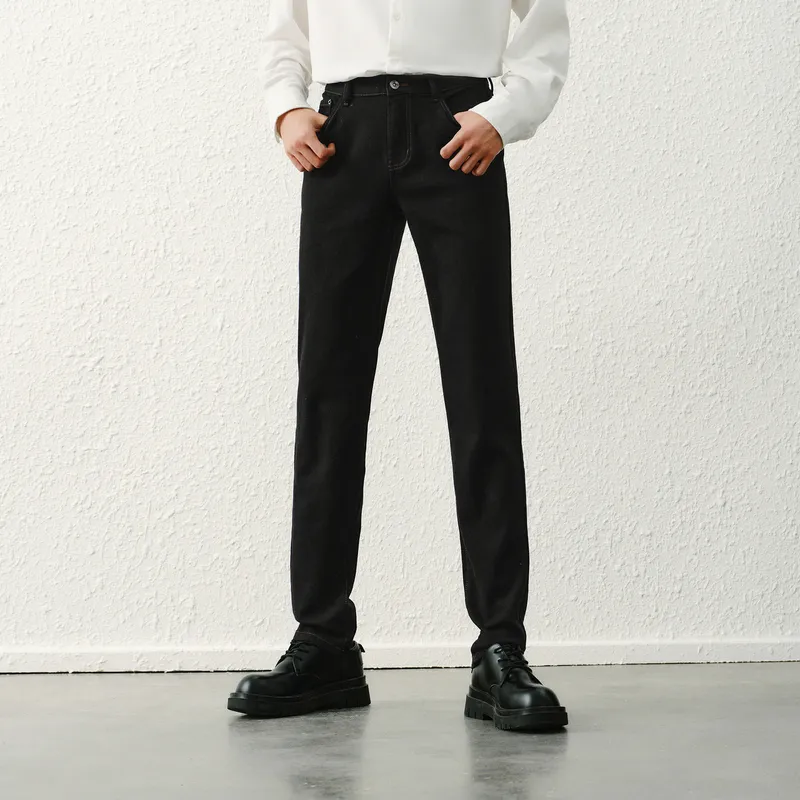 SEM/R Jeans Men Denim Black 98301-3