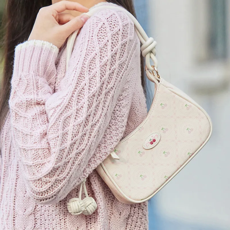 SEM/R PU Shoulder Bag, Crossbody Bag Trumpets Women's Milk White 10501, Dream Pink 60302, Denim Blue 80300-3