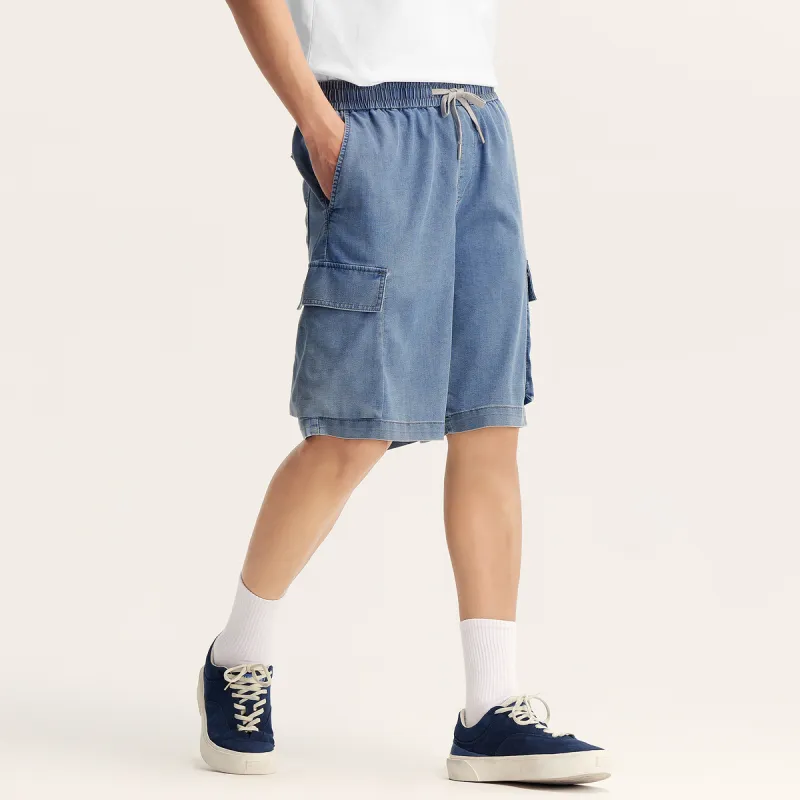 SEM/R Denim Shorts Men-6
