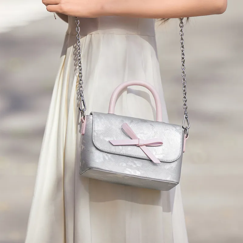 SEM/R Synthetic Leather Shoulder Bag, Versatile Commute, Crossbody Bag, Handbag Medium Size Women's Multicolor-7