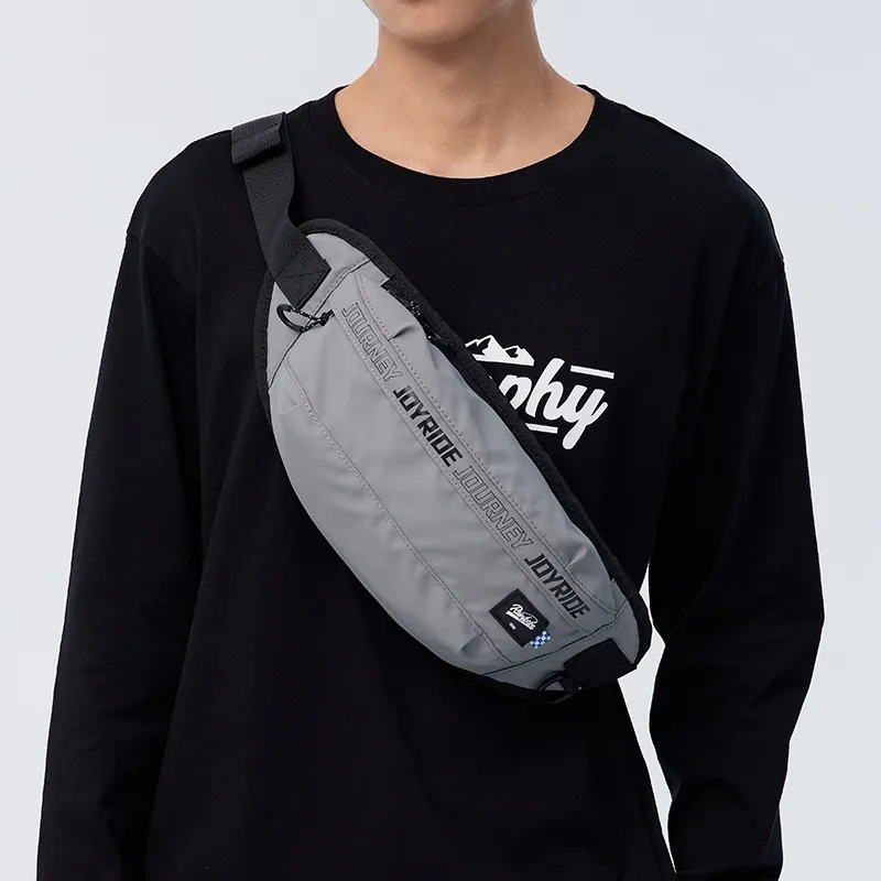 SEM/R Large Capacity Fabric Sling Bag Fanny Pack Small Size Unisex-28