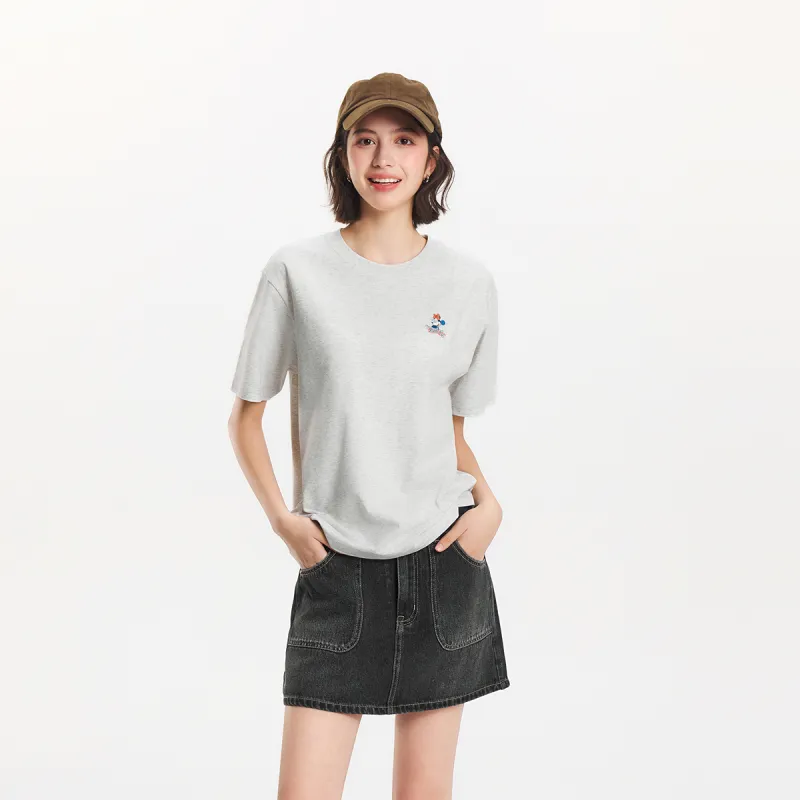 SEM/R x Disney Cooling Sensation Technology 25SS Regular T Shirt Women's Multicolor-3