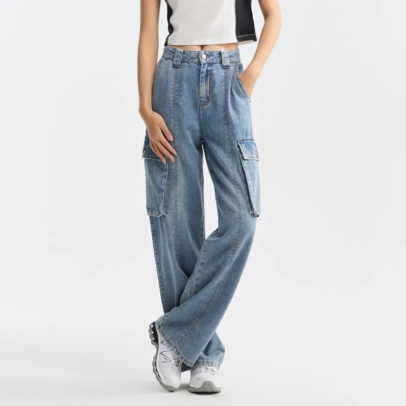 SEM/R Jeans Women's Denim Light Medium Blue-2