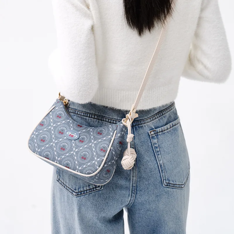 SEM/R PU Shoulder Bag, Crossbody Bag Trumpets Women's Milk White 10501, Dream Pink 60302, Denim Blue 80300-13