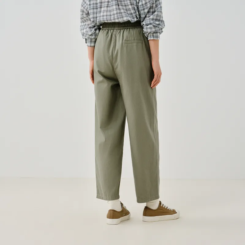 SEM/R Loose Fit Japanese Style Spring Casual Pants Women's-7