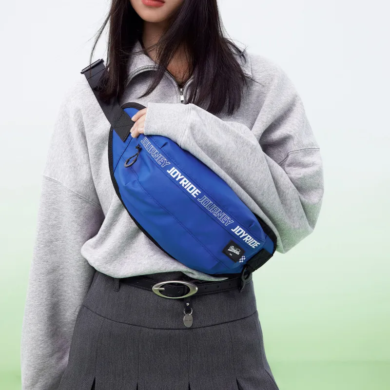 SEM/R Large Capacity Fabric Sling Bag Fanny Pack Small Size Unisex-12