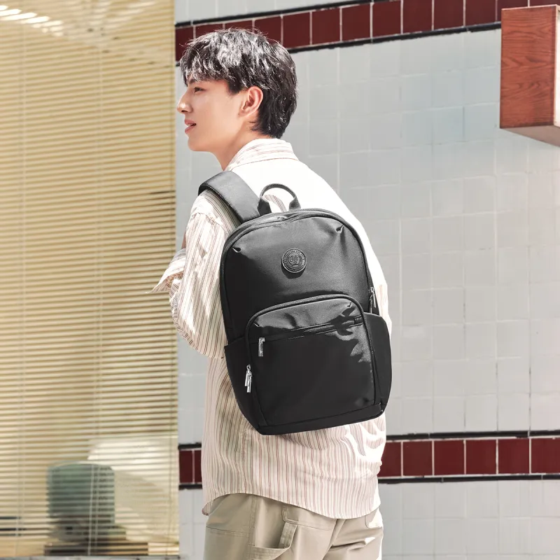 SEM/R Fabric Backpack Large Size Unisex Dream Pink/Black-8