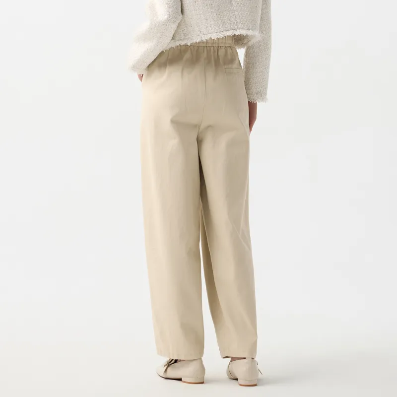 SEM/R Loose Fit Japanese Style Spring Casual Pants Women's-3
