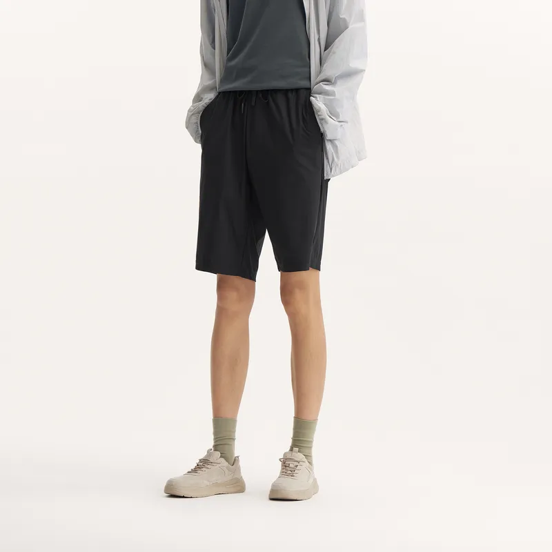 SEM/R Casual Shorts Men's Black-3