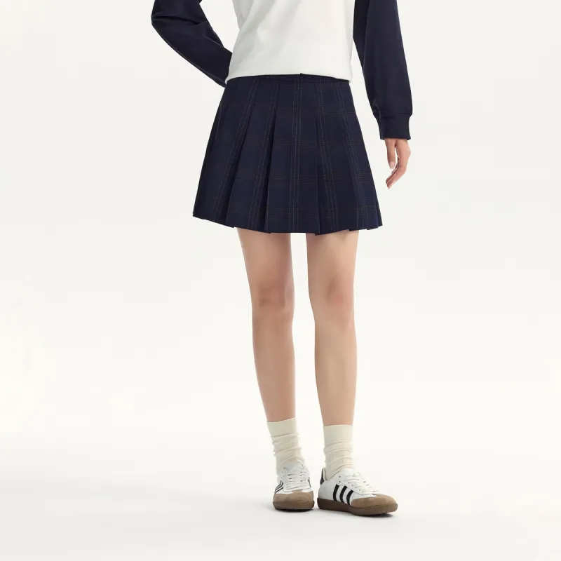 SEM/R Casual Short Skirts Women's Blue Tone-2