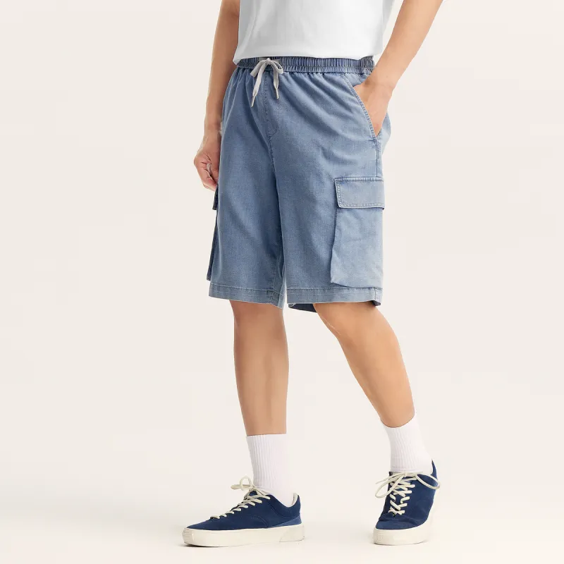 SEM/R Denim Shorts Men-7