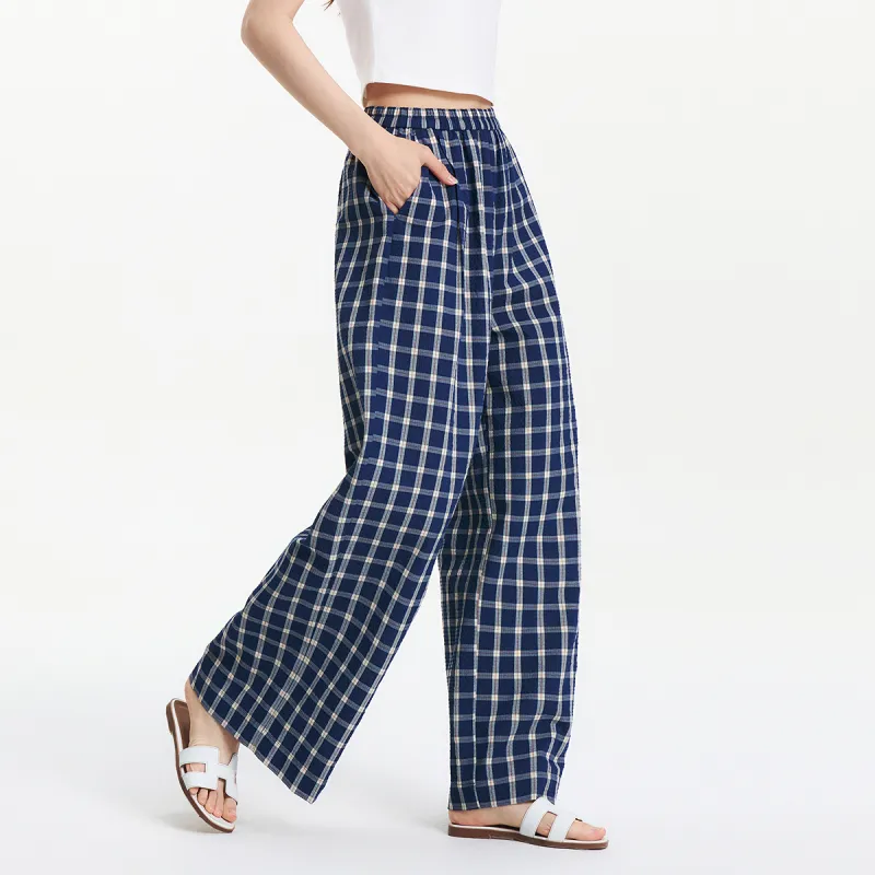 SEM/R Casual Pants Women's Blue Tone 00388-2