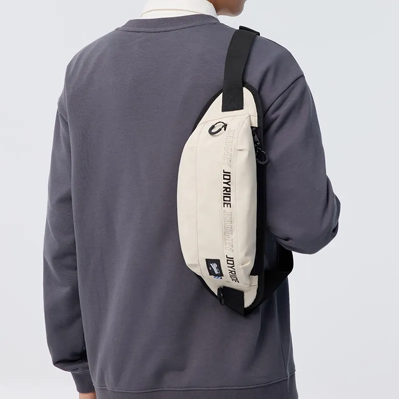 SEM/R Large Capacity Fabric Sling Bag Fanny Pack Small Size Unisex-23