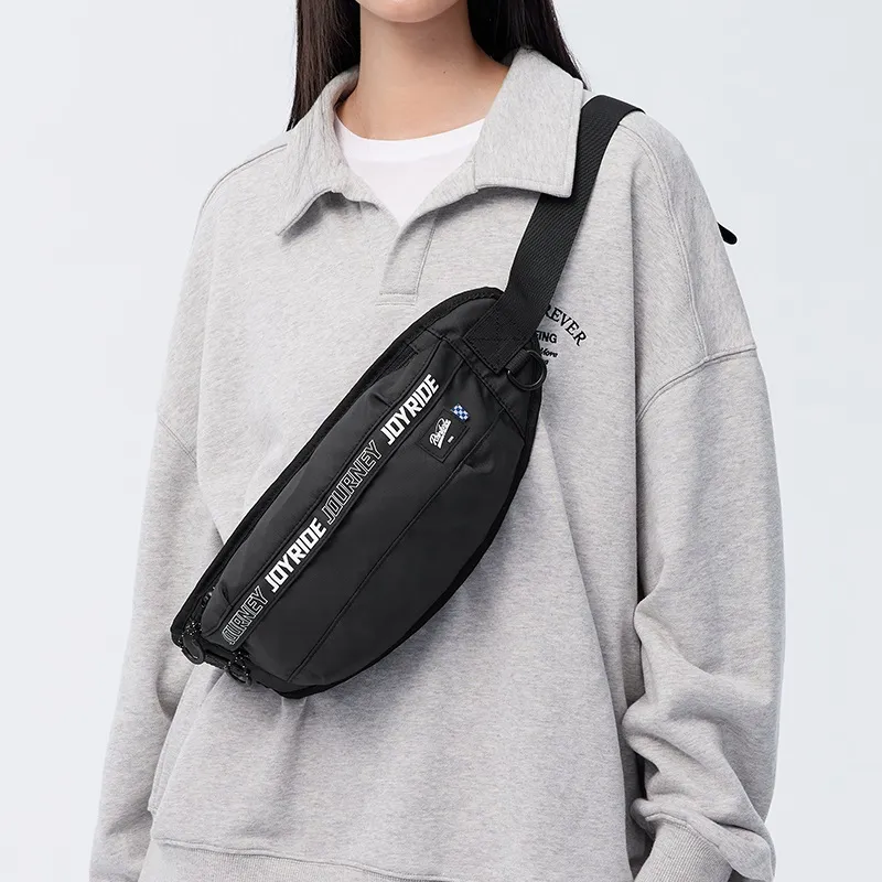 SEM/R Large Capacity Fabric Sling Bag Fanny Pack Small Size Unisex-32