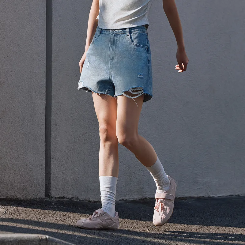 SEM/R Denim Shorts Women's-9