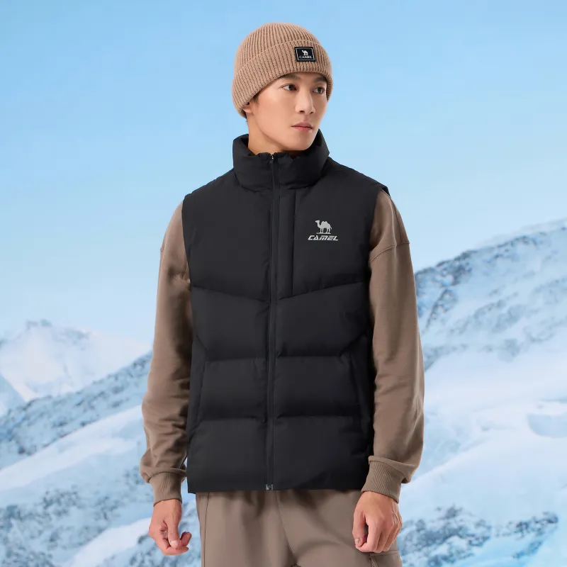CAMEL Warm Fleece Series Vest Men's-2