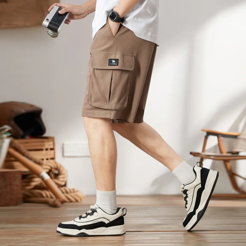 CAMEL Urban Function Series Cargo Shorts Men-17