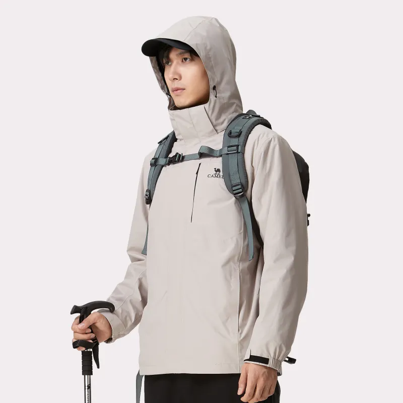CAMEL Waterproof, Windproof, Breathable, And Abrasion Resistant Windbreaker Jacket Men's-4