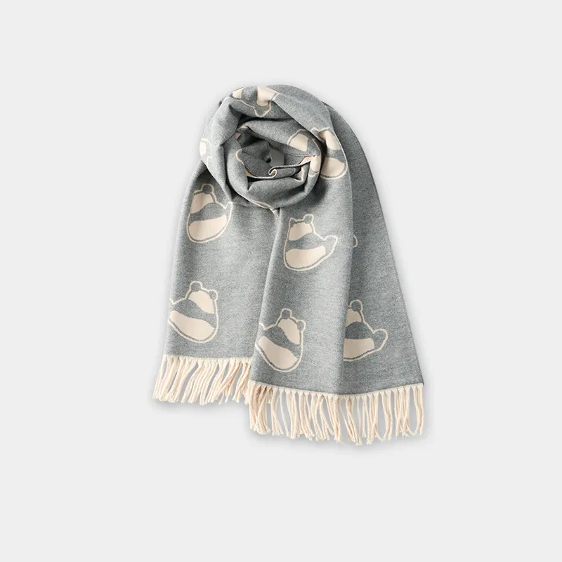 CAMEL Knit Scarves Women's-2
