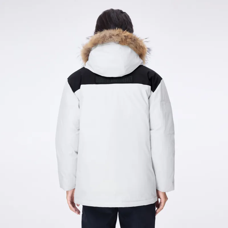 CAMEL Warm Fleece Series Down Jacket Unisex-5