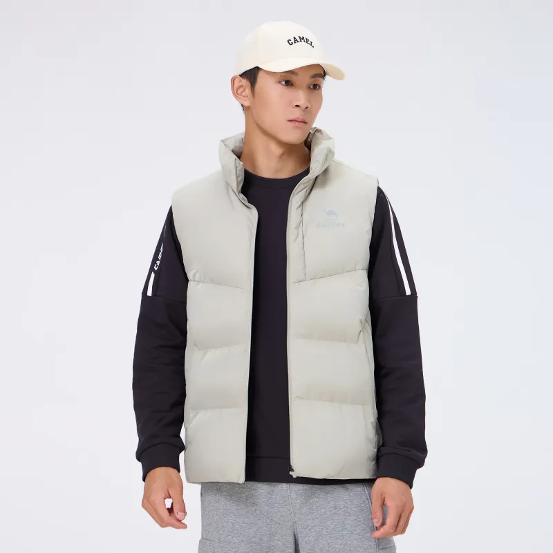 CAMEL Warm Fleece Series Vest Men's-18