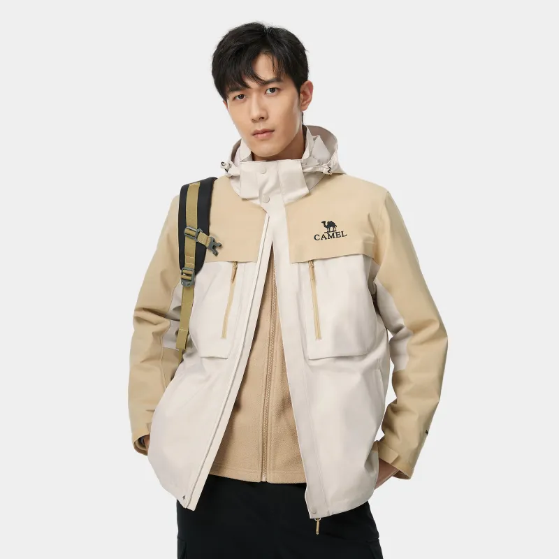 CAMEL All weather Windbreaker Jacket Men's-9