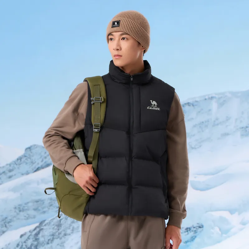 CAMEL Warm Fleece Series Vest Men's-6