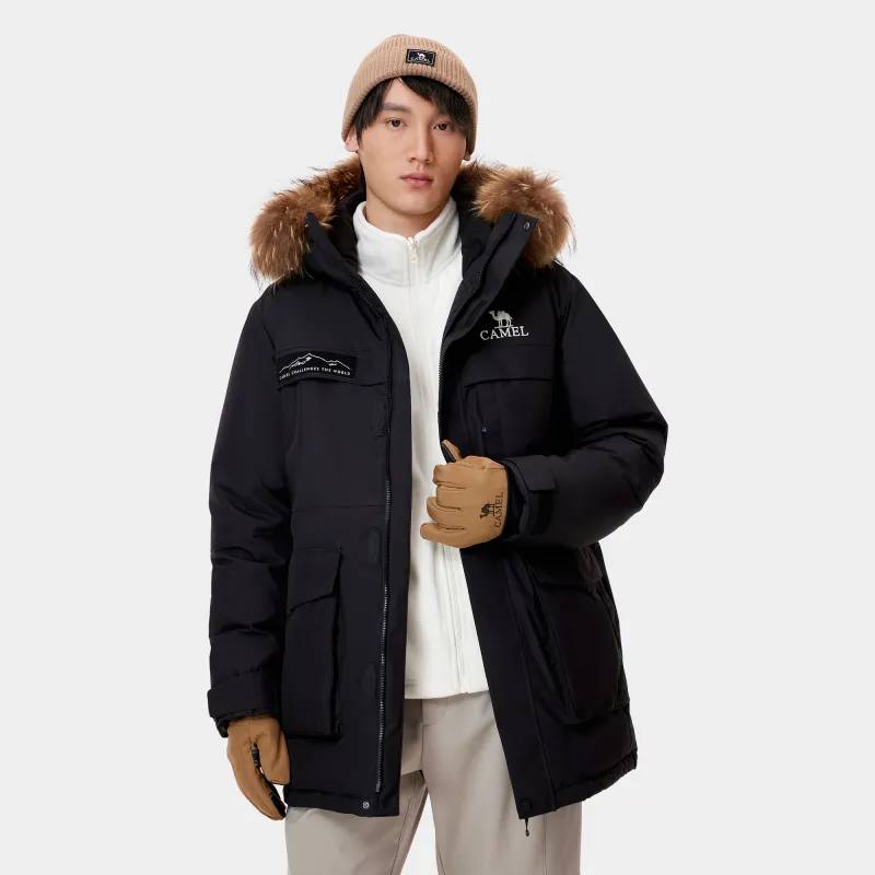 CAMEL Extreme Cold Down Jacket Unisex-4