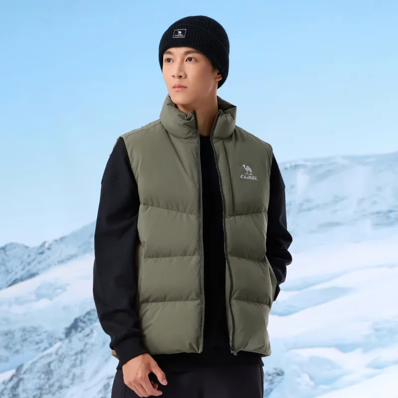 CAMEL Warm Fleece Series Vest Men's-9