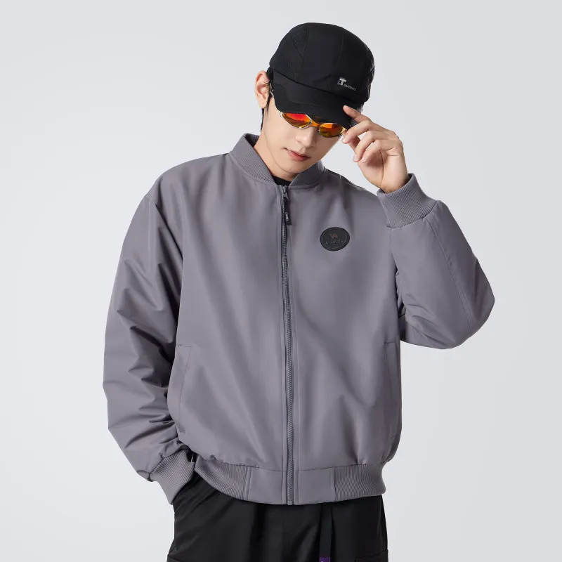 CAMEL Outdoor Commute Loose Fit Air Force Pilot Jacket Thermal Windproof Abrasion Resistant Coat Baseball Jacket Unisex-11