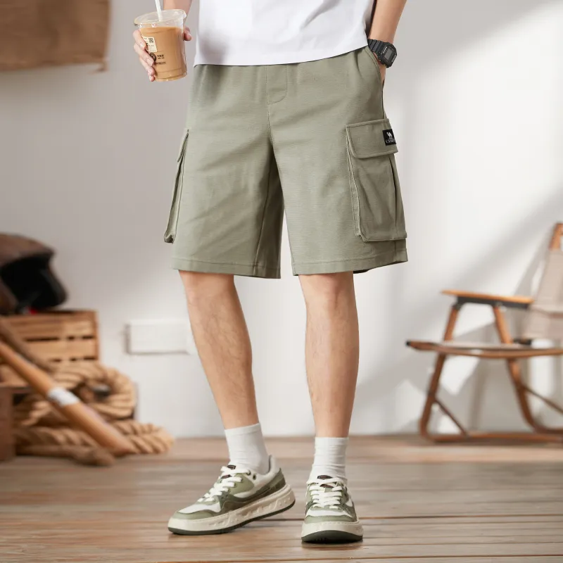 CAMEL Urban Function Series Cargo Shorts Men-23