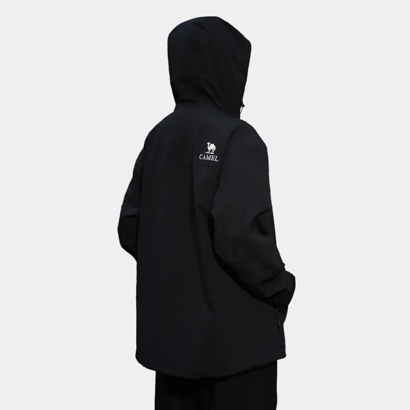 CAMEL All weather Windbreaker Jacket Unisex-4
