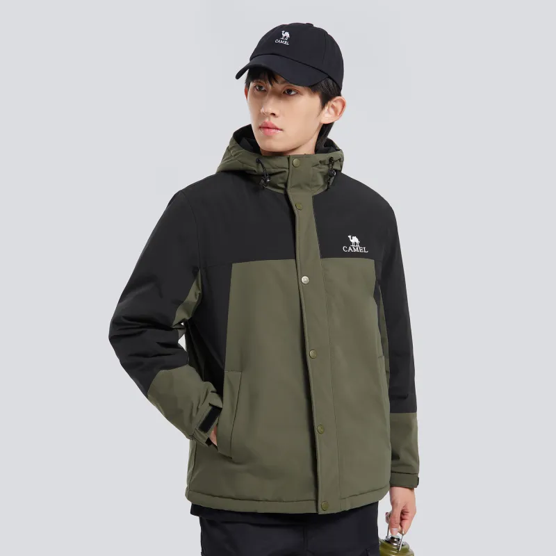 CAMEL Puffer Jackets Men-12
