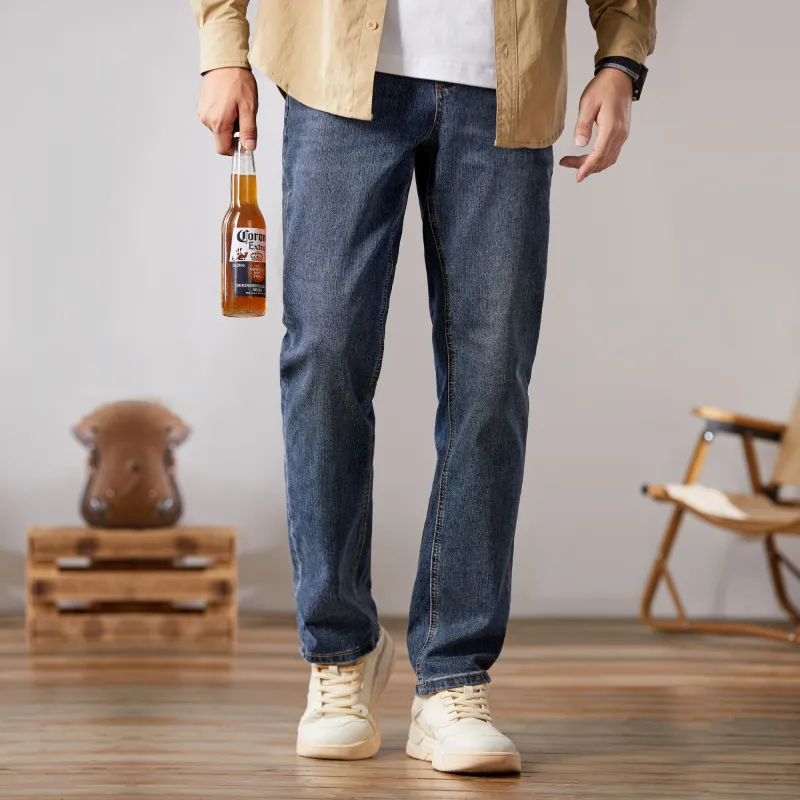 CAMEL Jeans Men Blue-2
