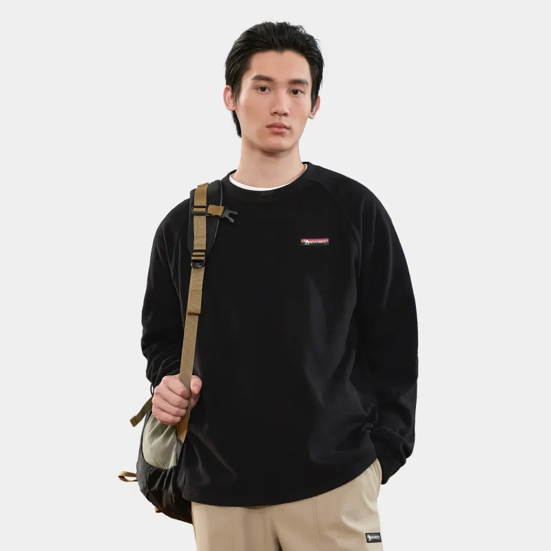 CAMEL Warm Fleece Series Sweatshirt Men's-2