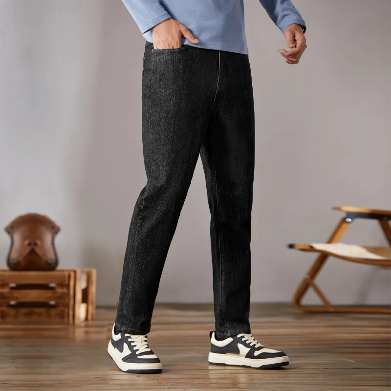 CAMEL Urban Function Series Jeans Men Black-4