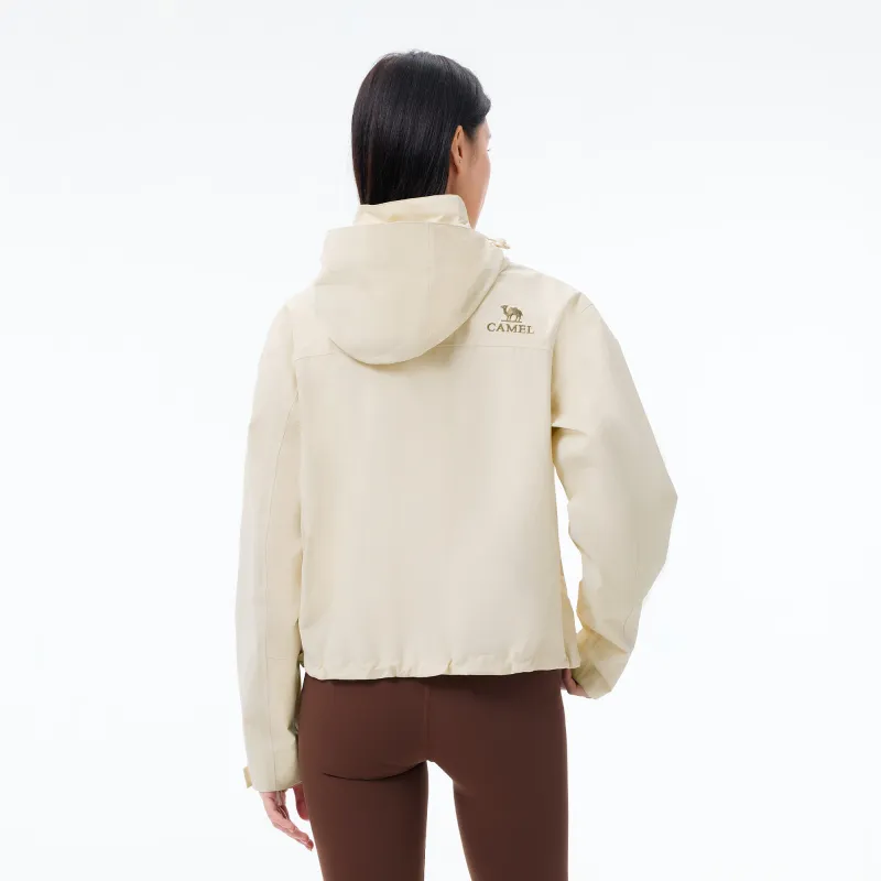 CAMEL All weather Water Resistant Windproof Water Repellent Wear Resistant Warm Windbreaker Jacket Women's-8
