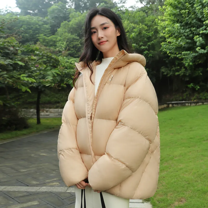 CAMEL Warm Fleece Series Down Jackets Unisex-9