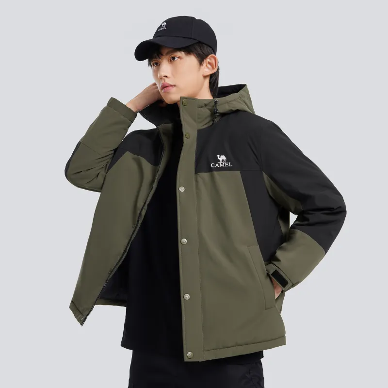 CAMEL Puffer Jackets Men-13