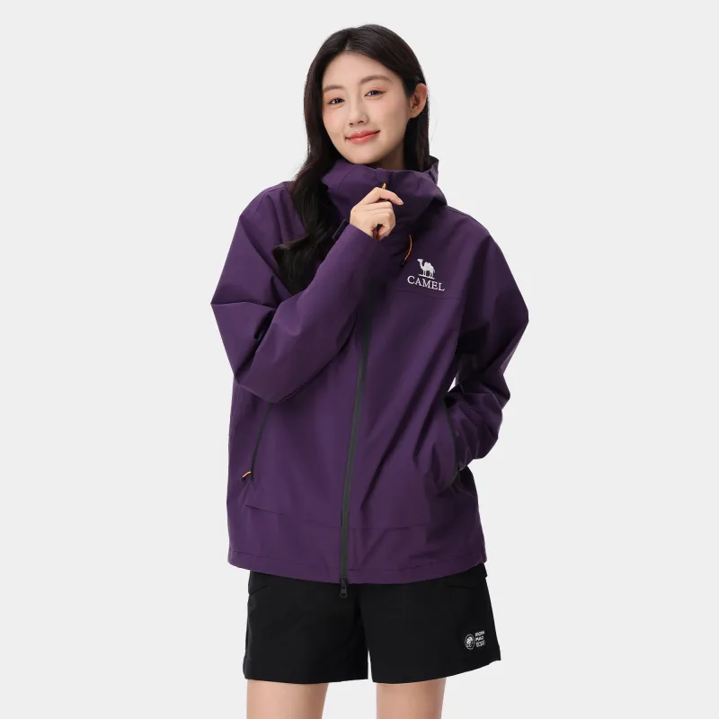 CAMEL All weather Waterproof And Windproof Windbreaker Jacket Unisex-20