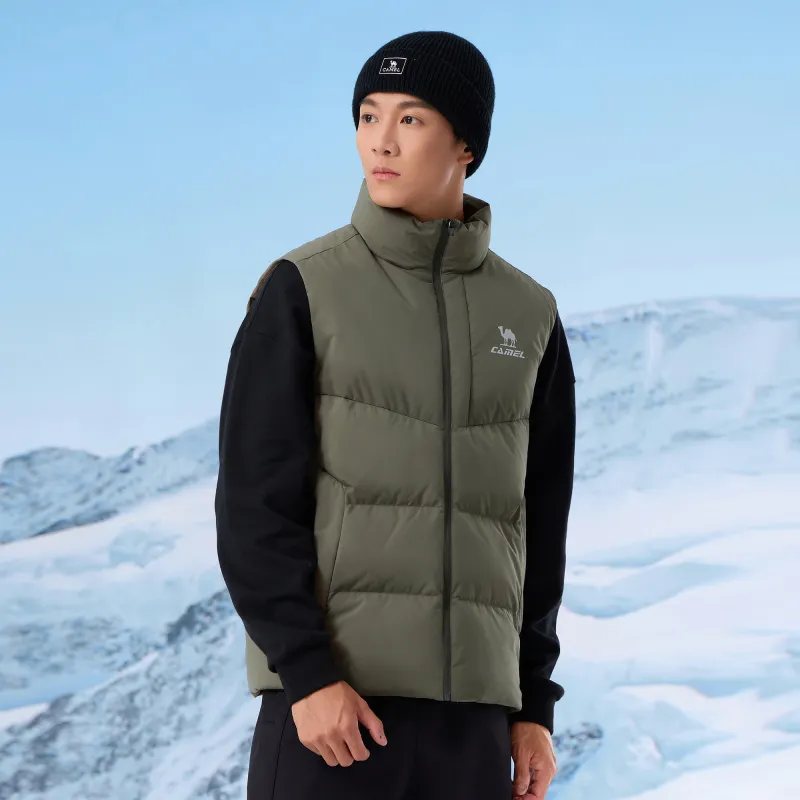 CAMEL Warm Fleece Series Vest Men's-12
