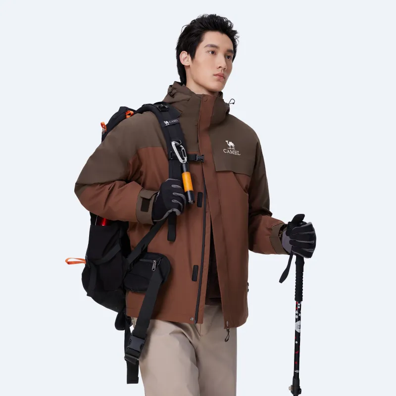 CAMEL All weather Windbreaker Jacket Men's-4