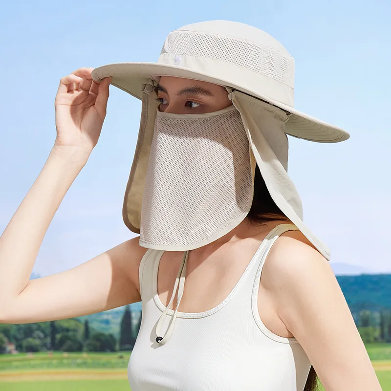 CAMEL Polyester Bucket Hats Unisex-8