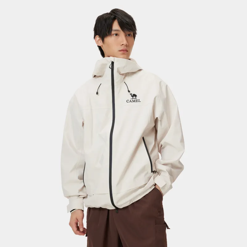 CAMEL All weather Waterproof And Windproof Windbreaker Jacket Unisex-3